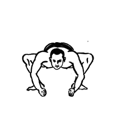 第五運動 仕切り之型4:相撲基本体操(大日本相撲協曾)弐:Awakening the Body:町の按摩さん.com